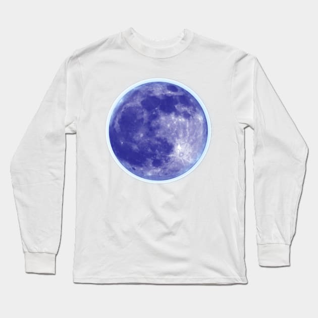 Once in a blue moon Long Sleeve T-Shirt by mia-alice85